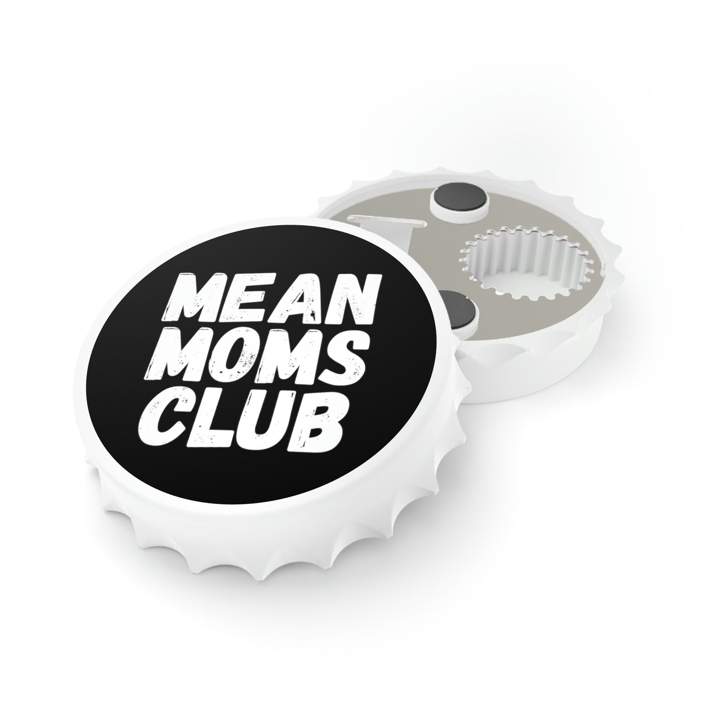 Black Mean Moms Club Bottle Opener