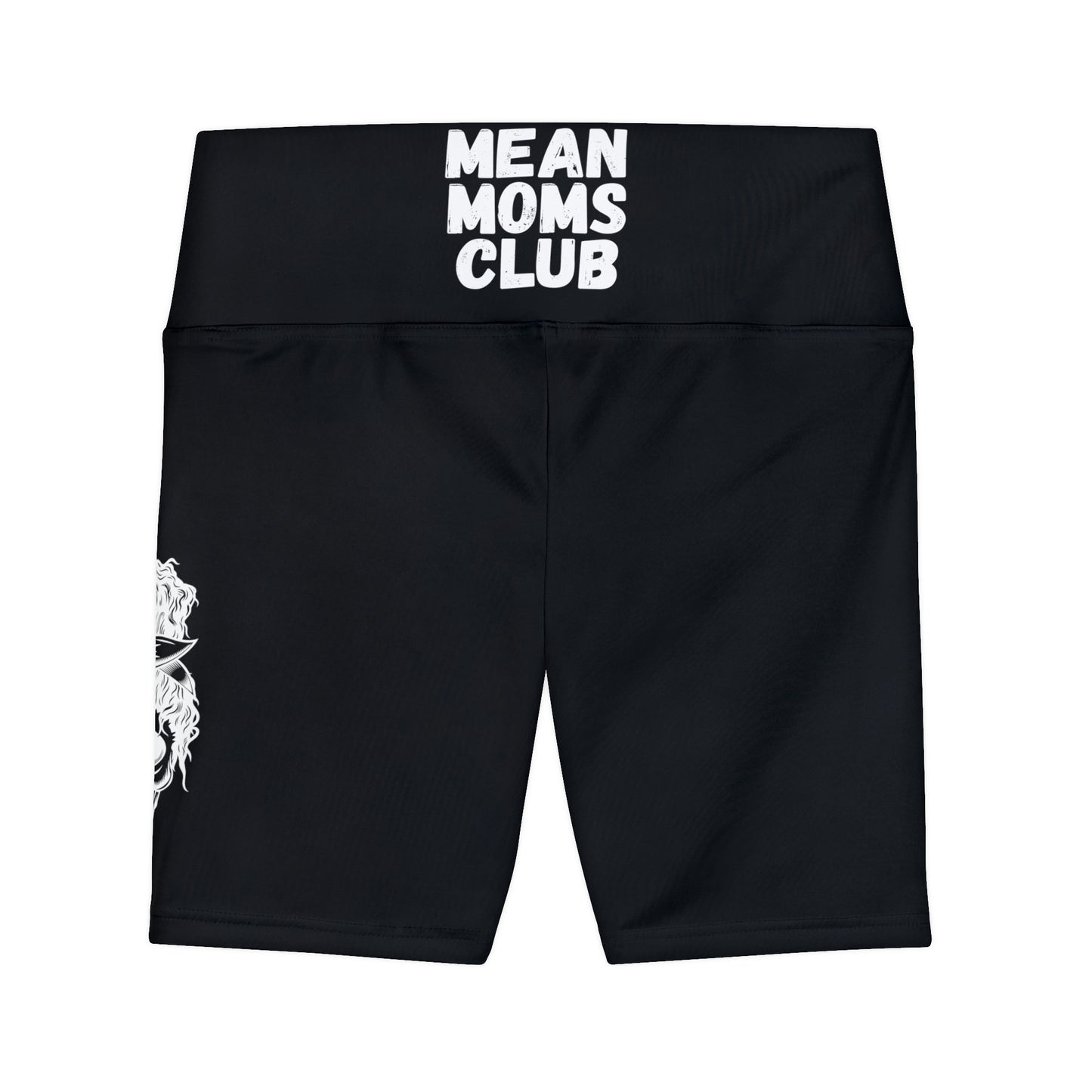Mean Moms Club Biker Workout Shorts