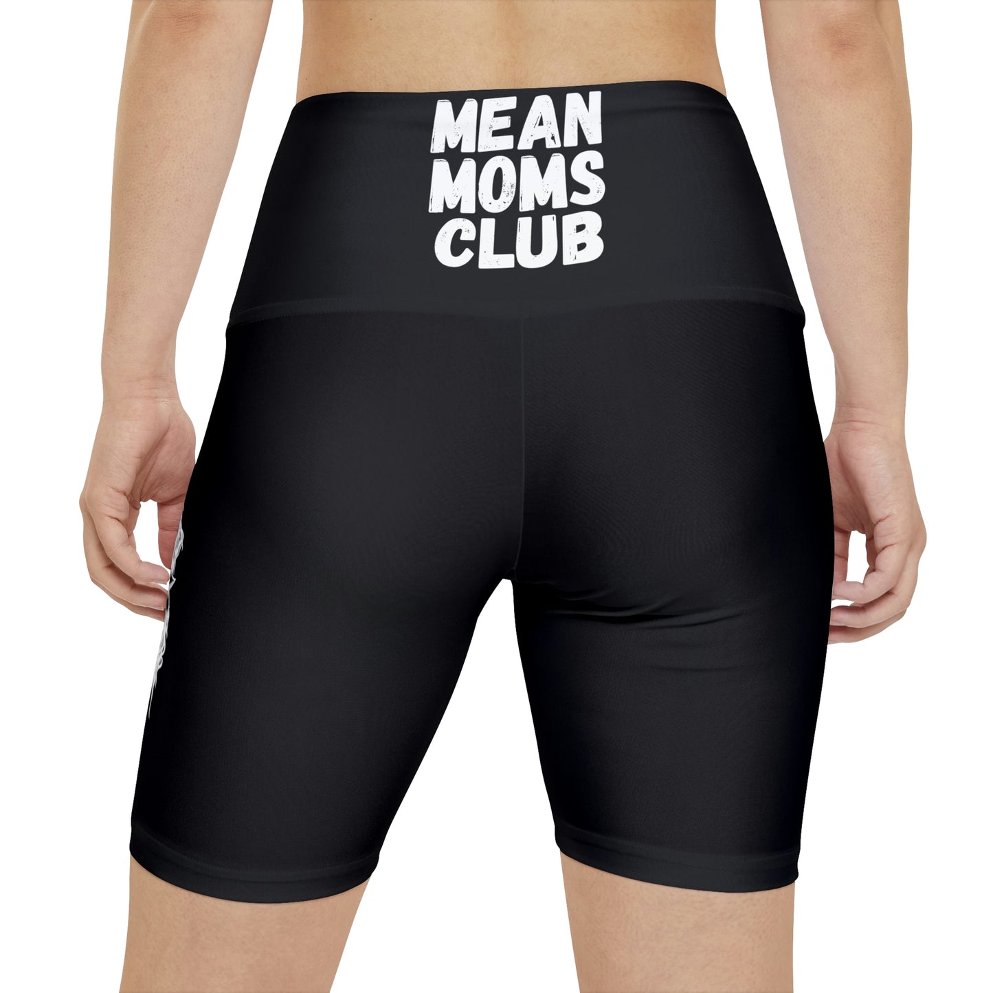 Mean Moms Club Biker Workout Shorts
