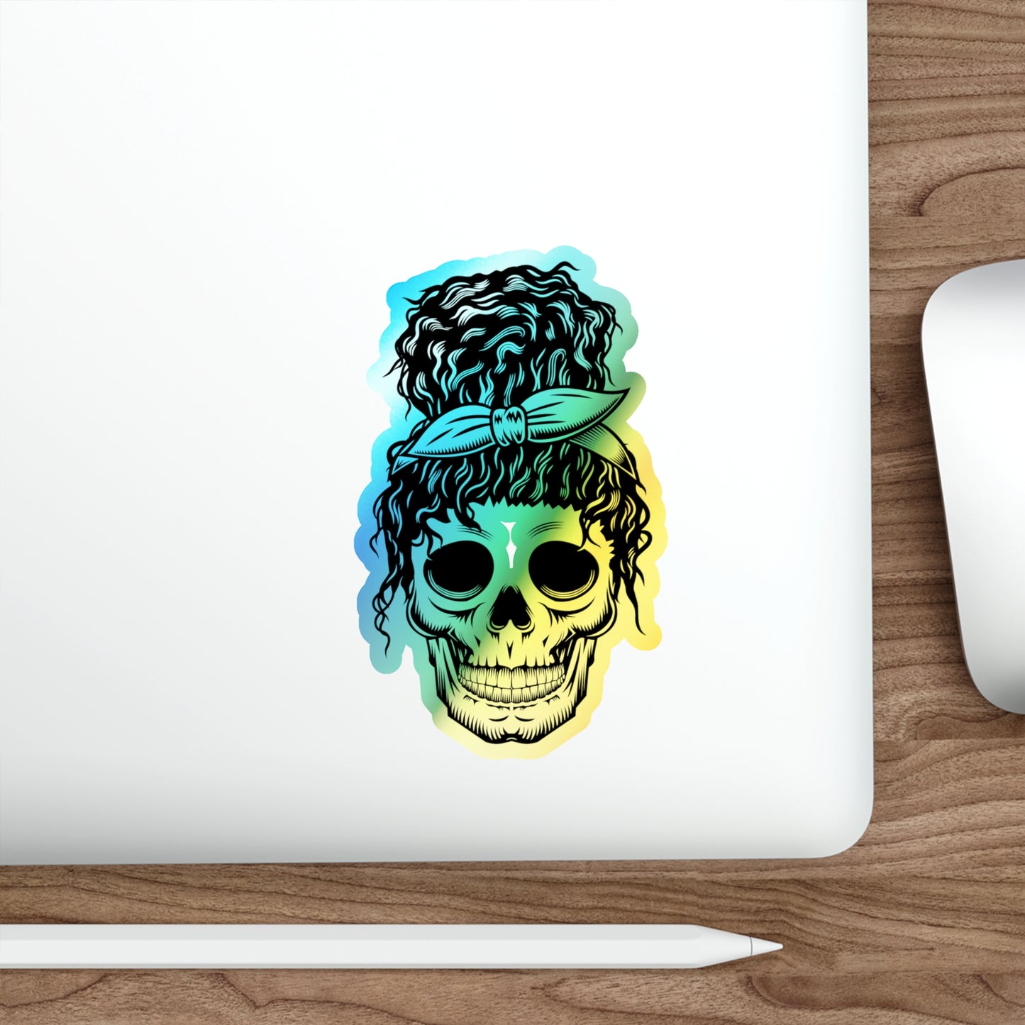 Mean Moms Club Skeleton Holographic Stickers
