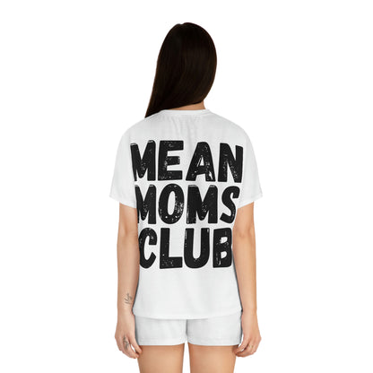 Mean Moms Club Short Pajama Set